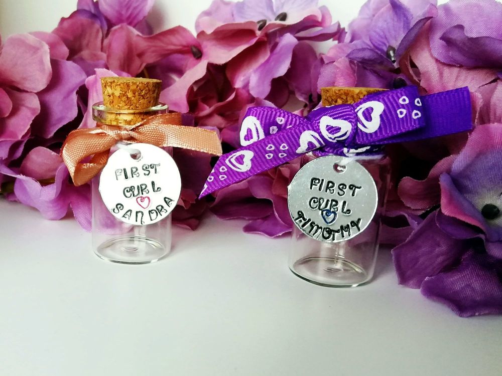 Baby's First Curl - Baby Memorial Keepsake