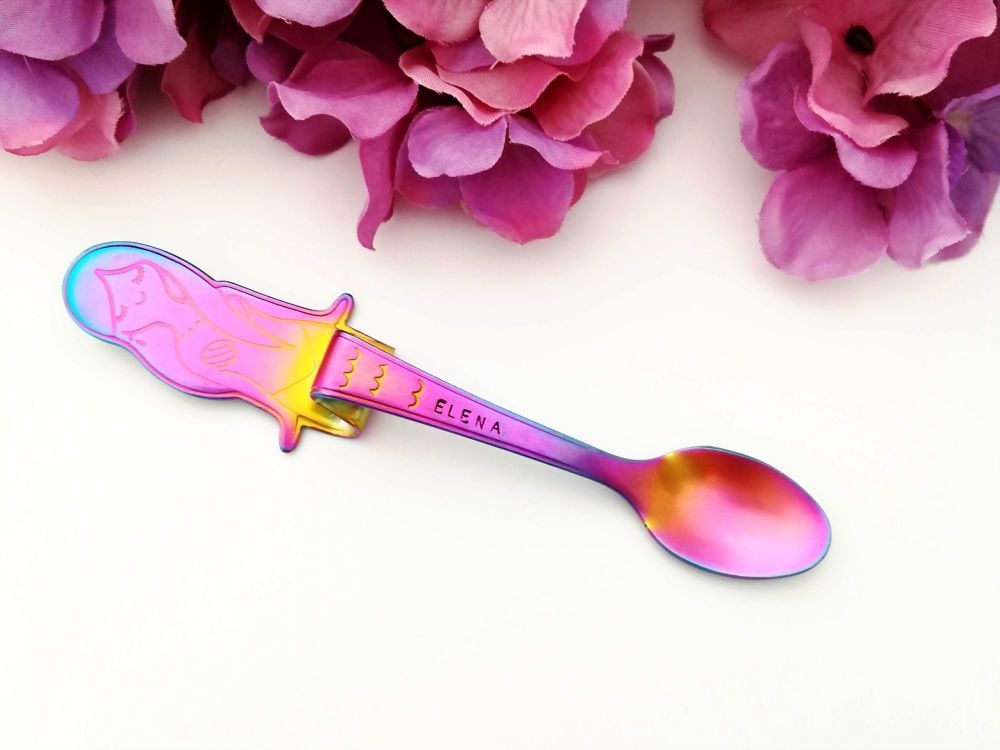 Mermaid Spoon - personalized spoon, trinket