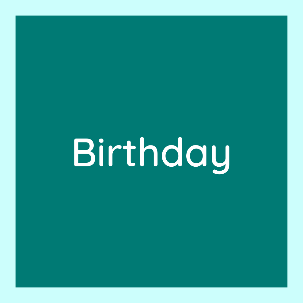 Birthdays