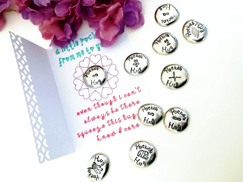 Pocket Hug Nuggets - personalized - lucky charm,amulet