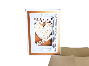 Shadowbox Card - Happy Anniversary