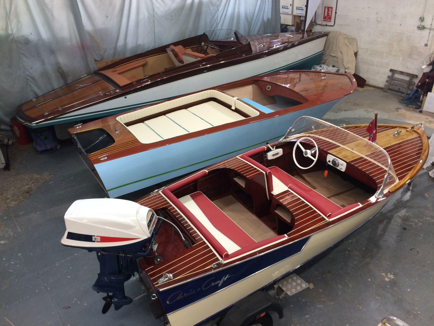 Wooden Boat Repair, Maintenance and Upholstery Trim Shop