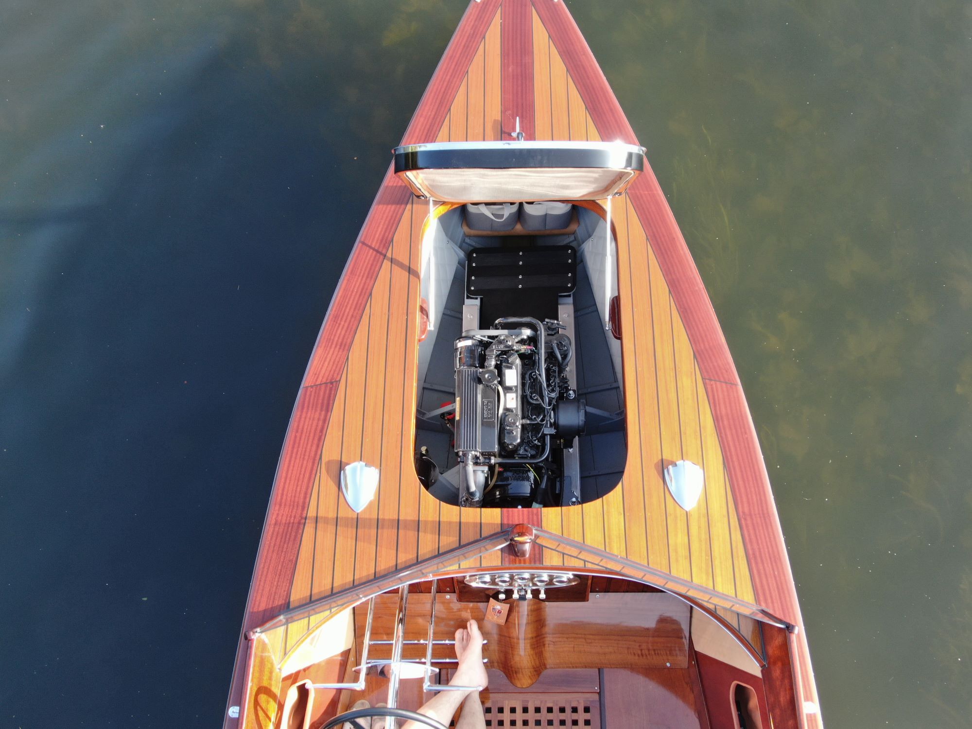 teak decks slipper launch luxury boats new build 
