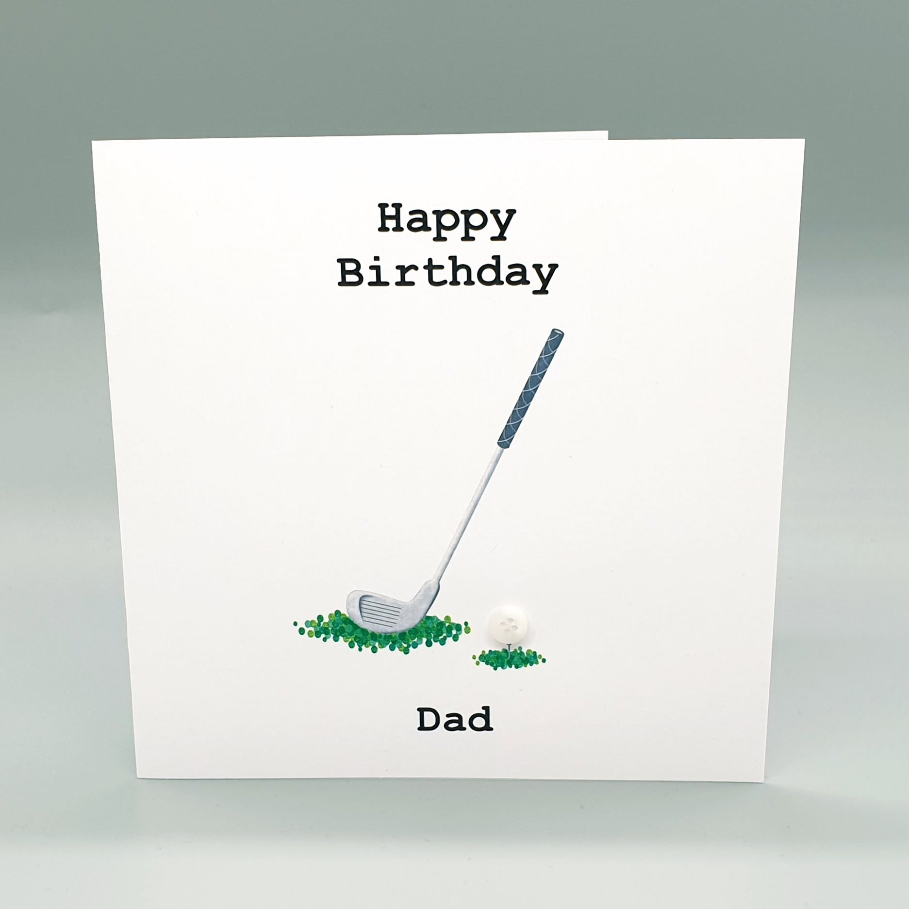 Golf Birthday 6" Card