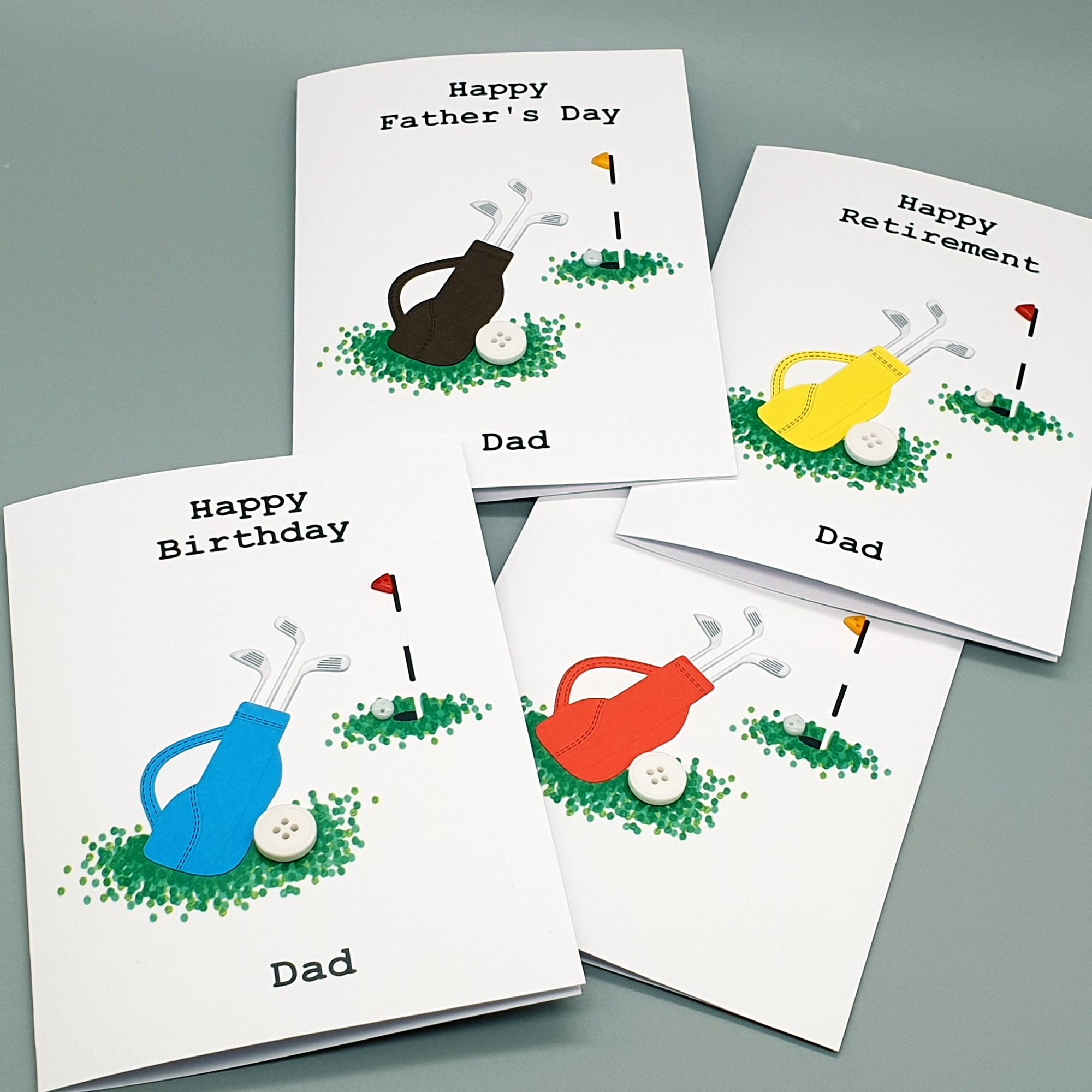 Golf Father's Day Cards