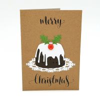 Christmas Pudding Card