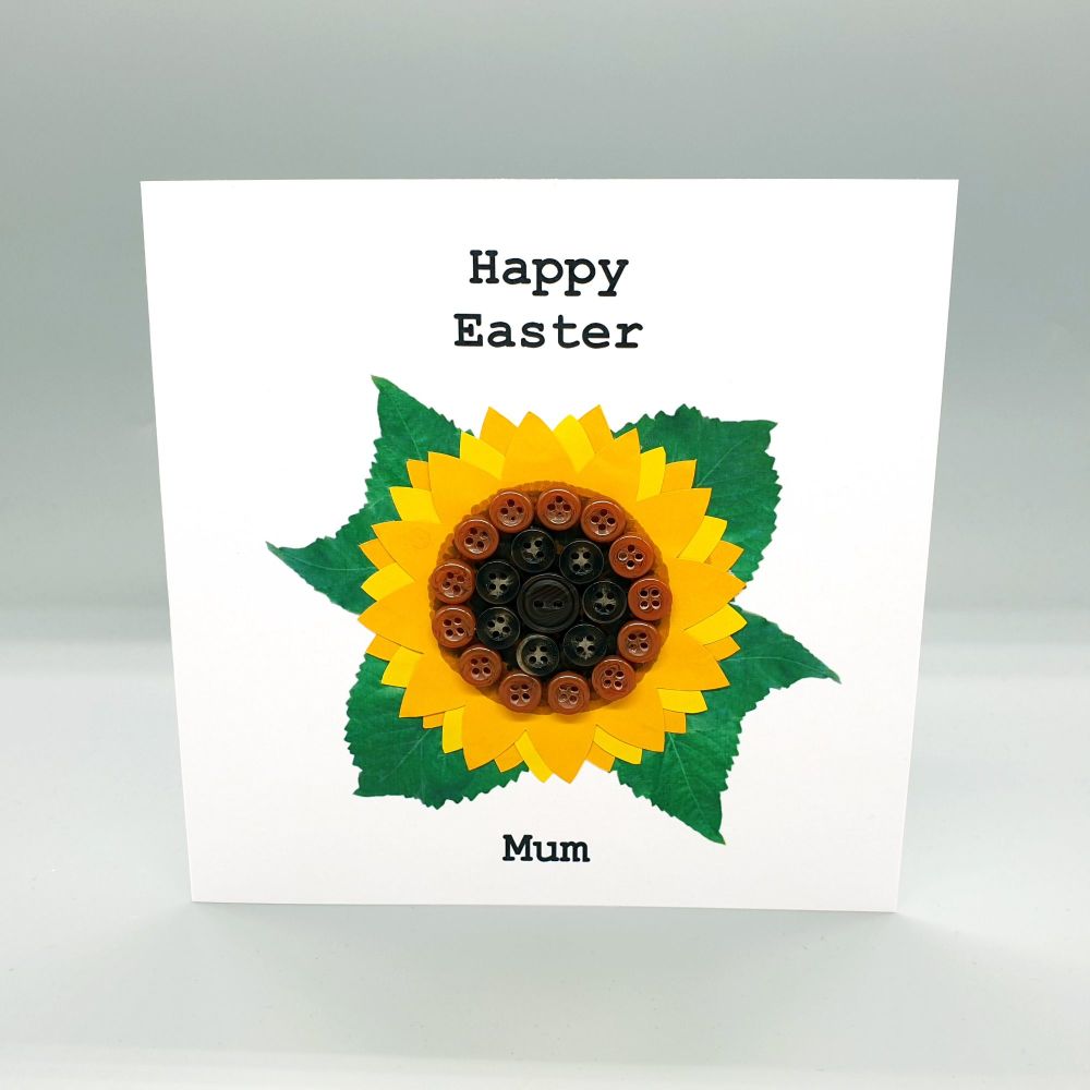 Personalised Sunflower Friendship Card