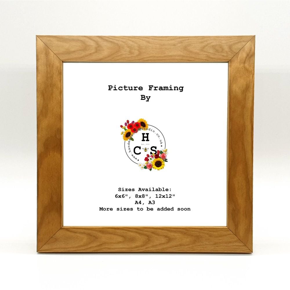 Smooth Wood Grain Picture Frame