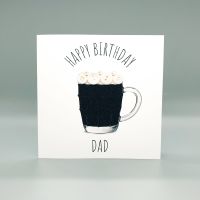 Personalised Guinness Tankard Birthday Card