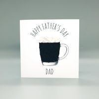 Personalised Guinness Tankard Father's Day Card