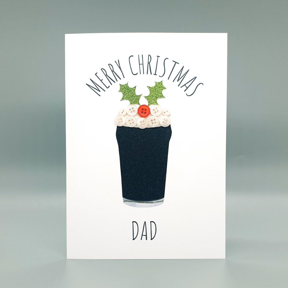 Personalised Guinness Christmas Card