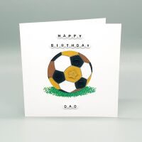 Personalised Football Birthday Card