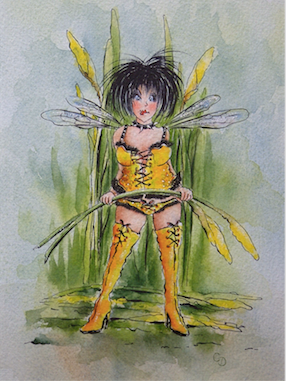 'Daffodil' Art Card