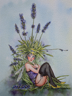 'Lavender' Art Card