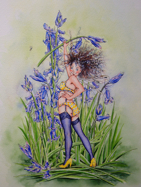 'Bluebell' Hand-Signed Print