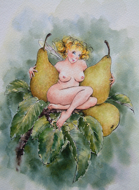 'Pear' Hand-Signed Print