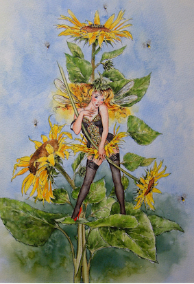 'Sunflower' Hand-Signed Print