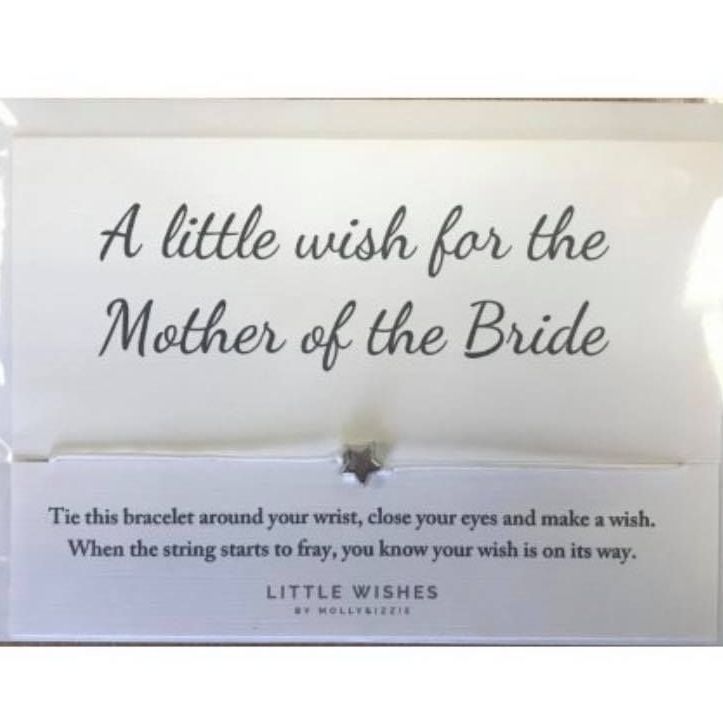 Wish Bracelet - A Little Wish For The Mother Of The Bride
