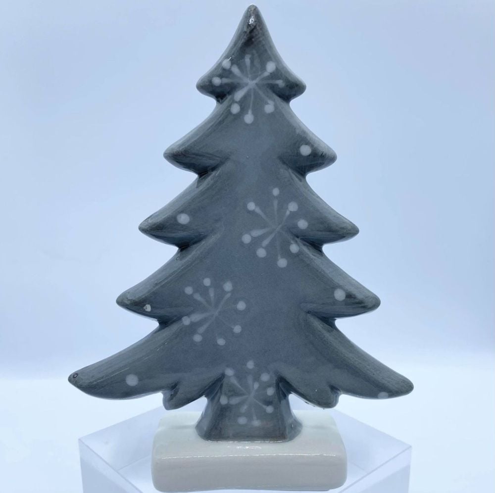 Grey Ceramic Christmas Tree