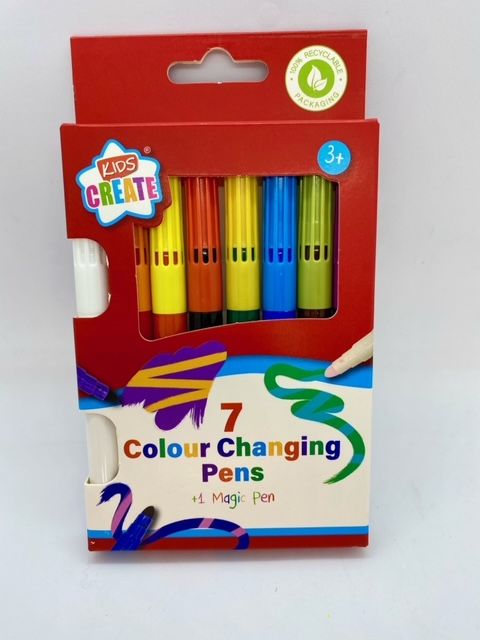 Colour Changing Pens - Pack of 7