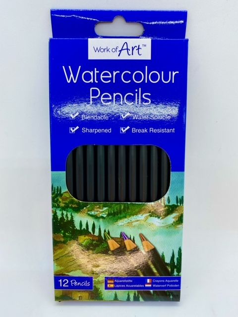 Watercolour Pencils - 12 pack