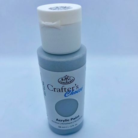 Crafters Choice Acrylic Paint - Gleaming Silver