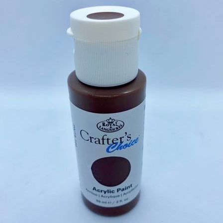 Crafters Choice Acrylic Paint - Burnt Umber