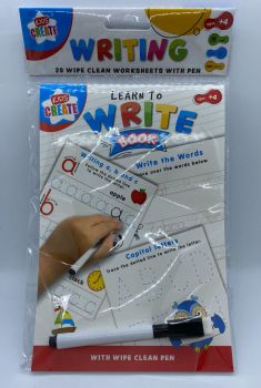 Educational A5 Wipe Clean Book - Write