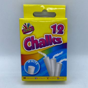 White Chalks - Pack of 12