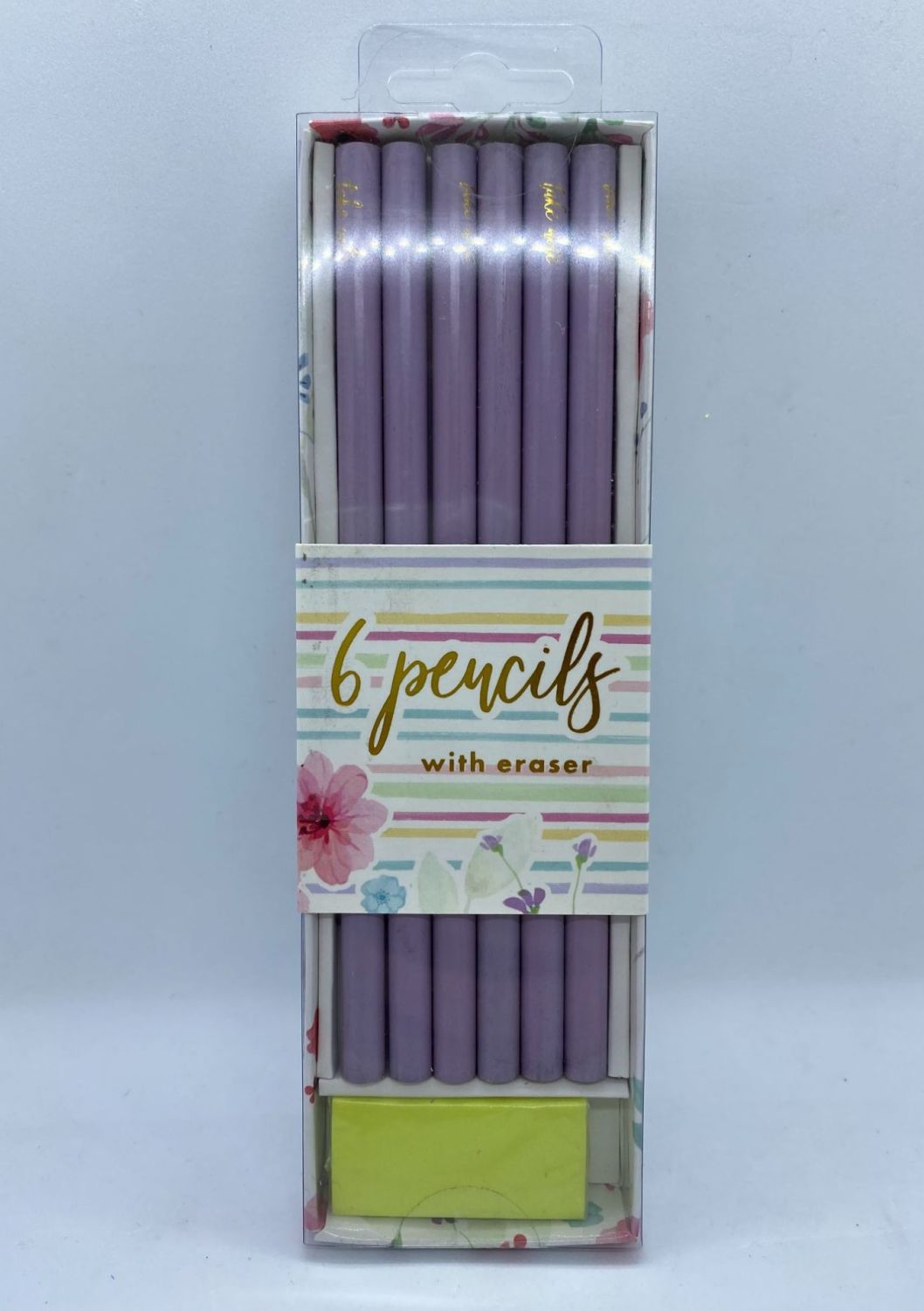 6 Pencils with Eraser
