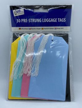 Pack of 30 Luggage Labels