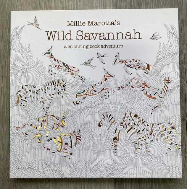 Millie Marotta's Wild Savannah Colouring Book