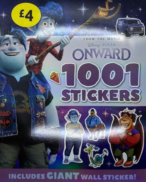 Onward - Disney Pixar 1001 Sticker Book