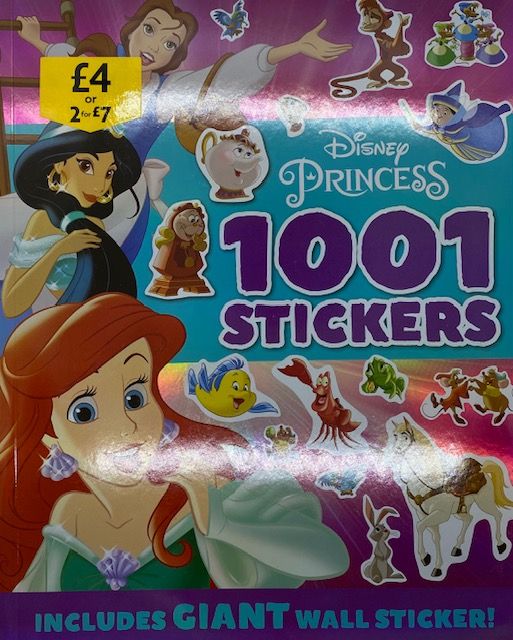 Princess - Disney 1001 Sticker Book