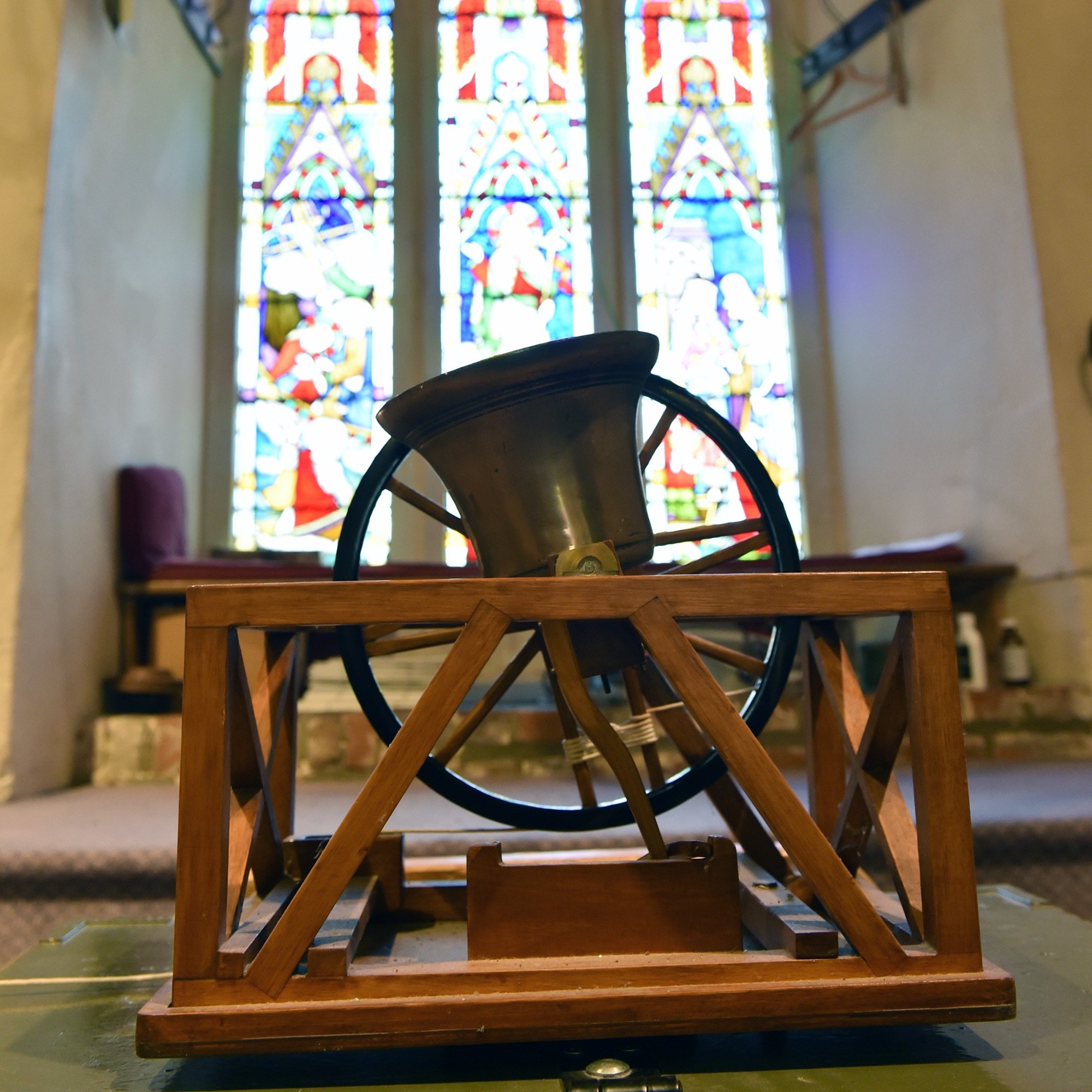 Image of small bell Photograph by Jane Russell Photography, www.jarphoto.co.uk