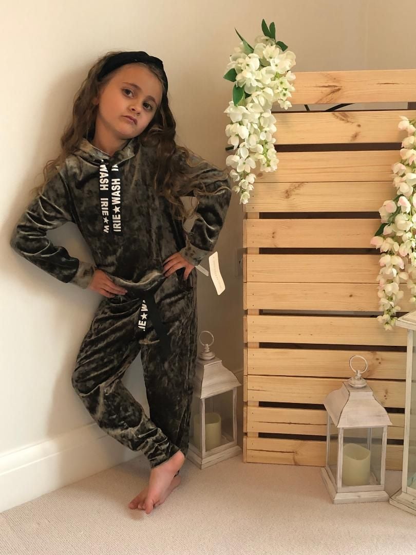Crushed Velour Loungewear