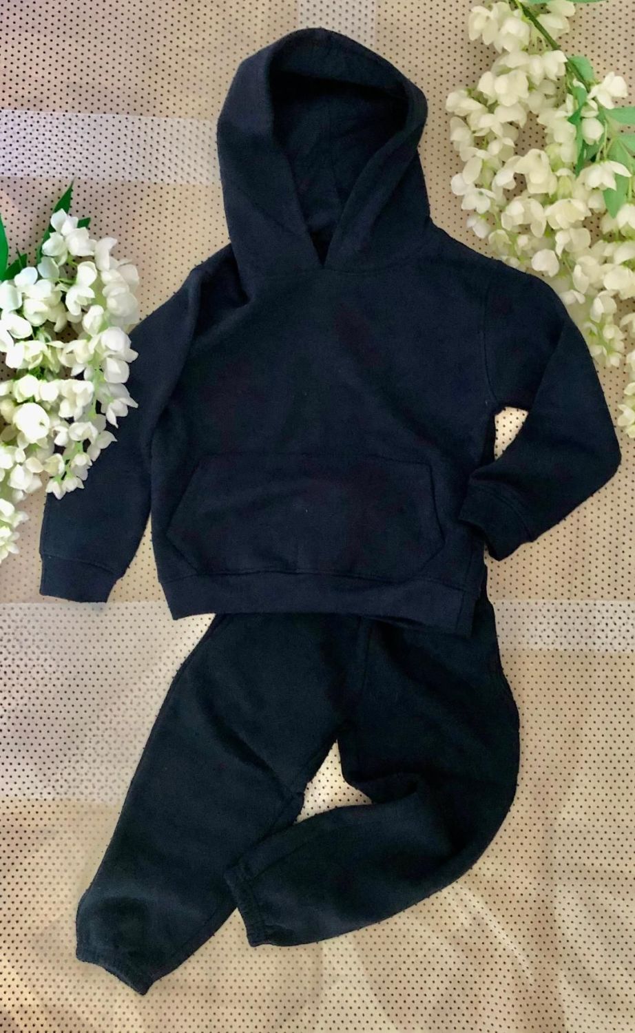Navy Hoodie and Joggers