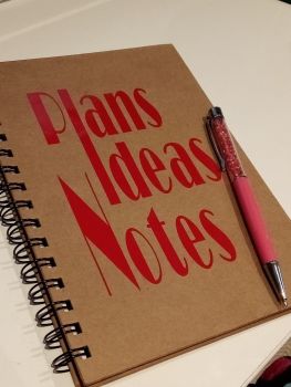 Plans Ideas Notes - Lined Notebook