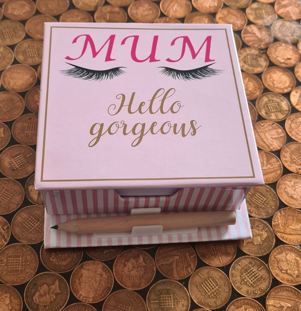 Mum Hello Gorgeous Notelets