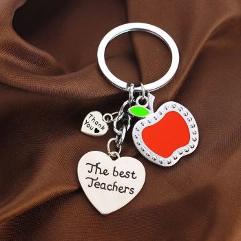 The Best Teachers Keyring