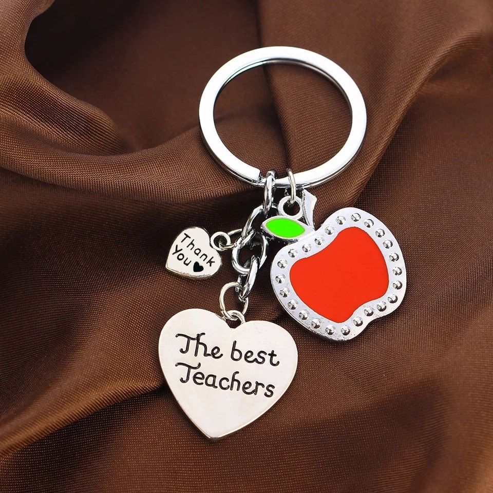 The Best Teachers Keyring