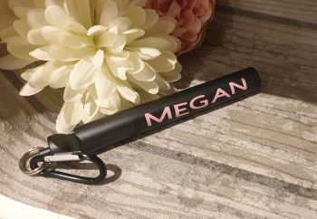 Round Callapsable Name Straw.