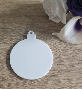 Bauble Acrylic Blank