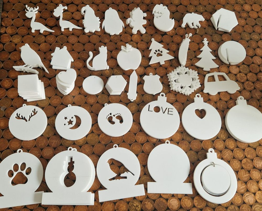 * Acrylic Blanks *