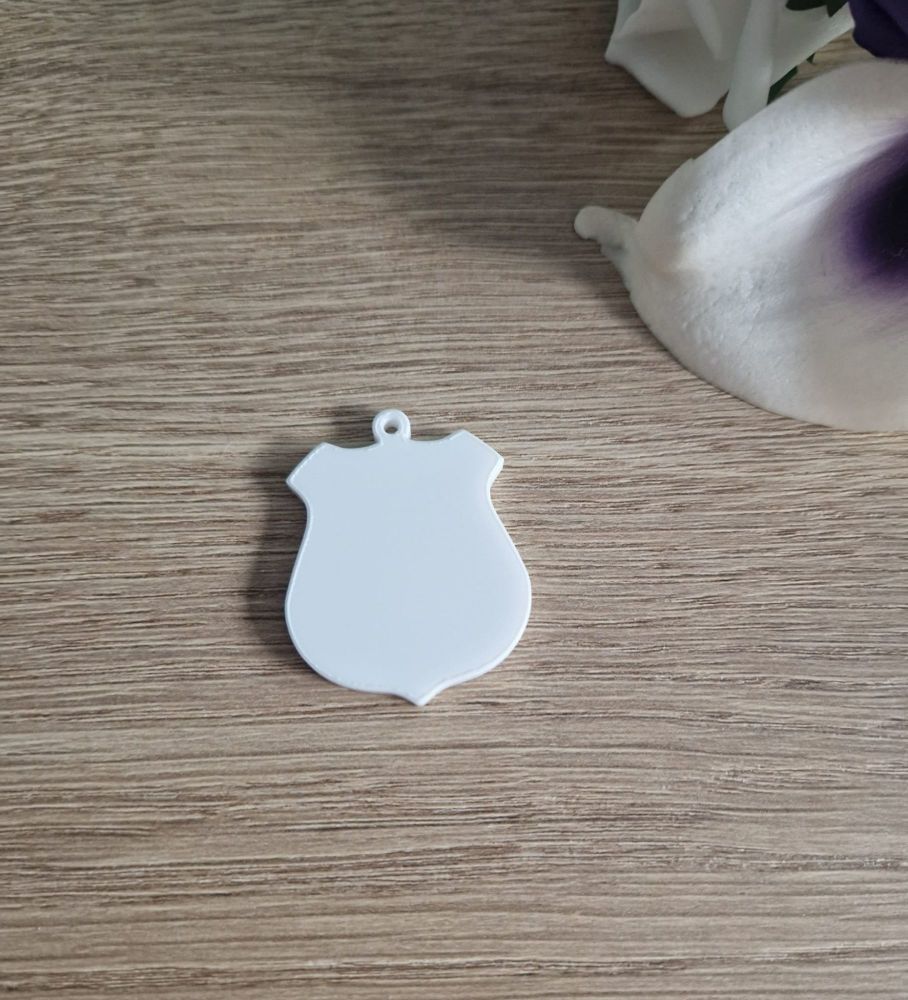 Police Badge Acrylic Blank