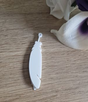 Feather Acrylic Blank