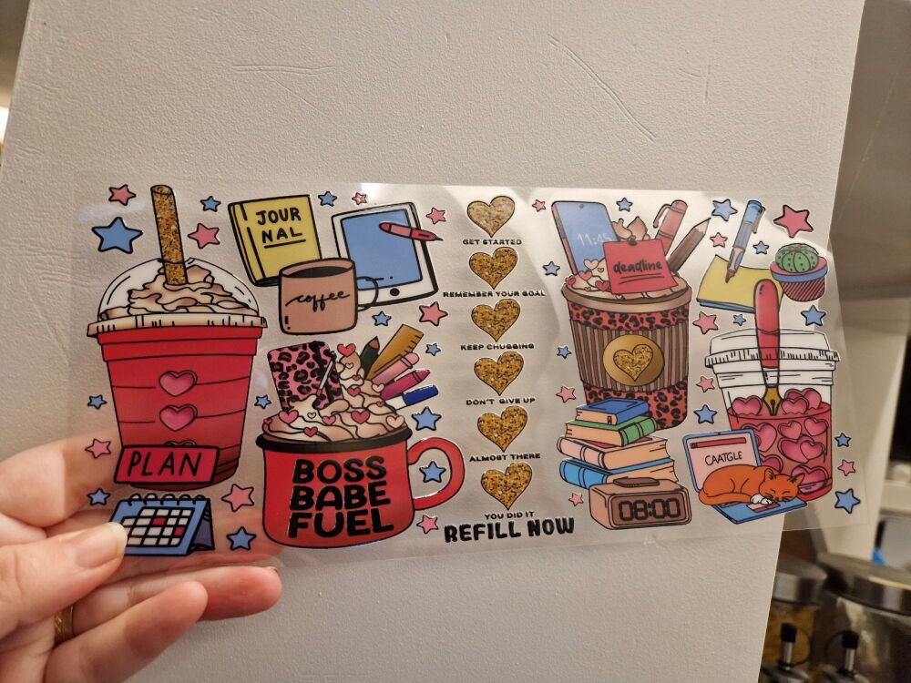 16oz Wrap - Boss Babe Fuel