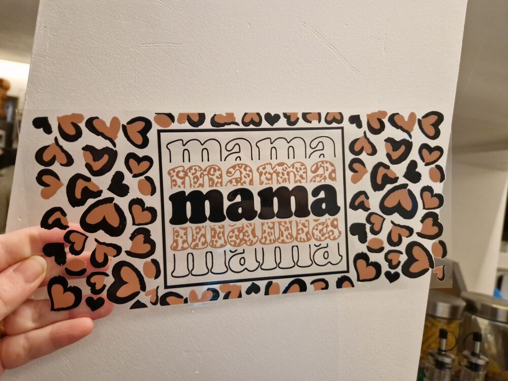 16oz Wrap - Mama, Repeated