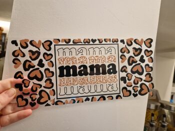 16oz Wrap - Mama, Repeated