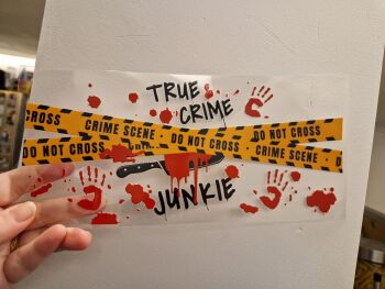 16oz Wrap - True Crime Junkie